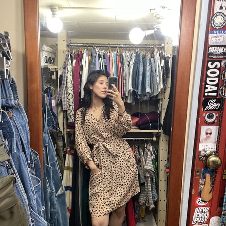 [USED]see by chloe レオパード シャツ ワンピース♡
