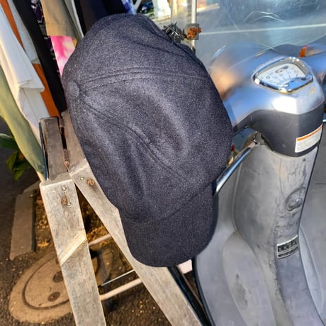 [USED] wool 風 BLACK CAP