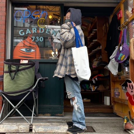 [USED] Dickies 綿入りフードネル NAVY/BGE