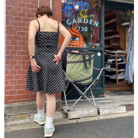 [USED]ドット柄 キャミソールワンピース