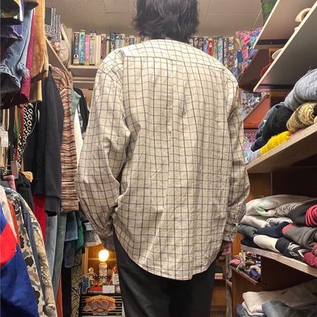 [USED] CORDUROY PLAID BD SHIRT