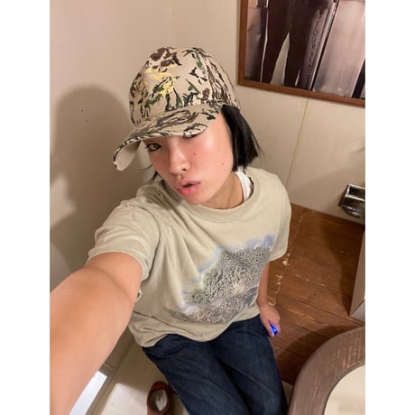 [USED] 総CAMO柄 CAP