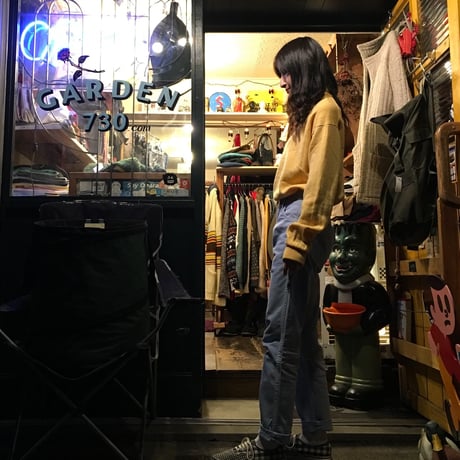 [USED] ハイネックリブニット