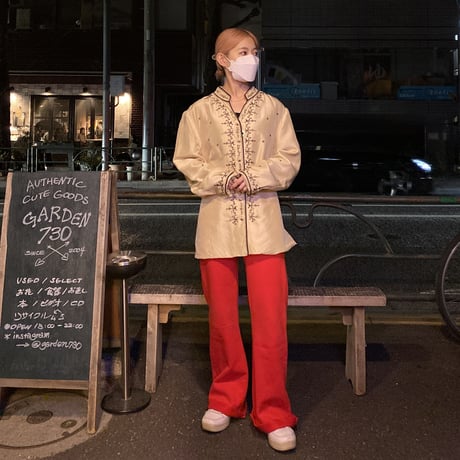 [USED] SILK CHINA JACKET🌼