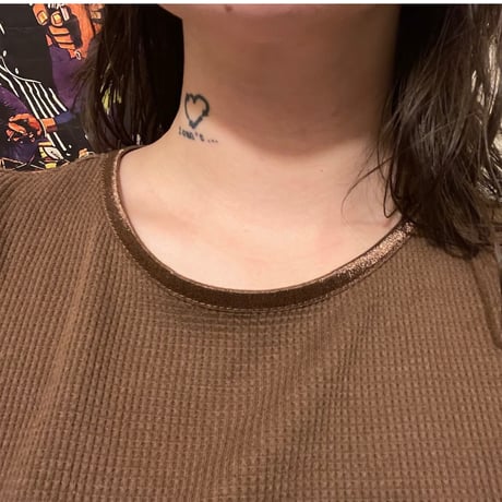 [USED] ライトブラウン　ワッフルTee ✨
