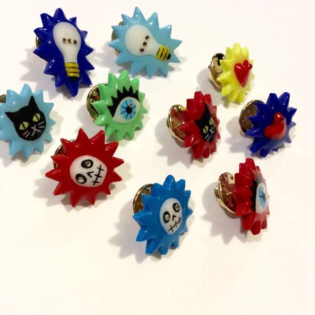 [BENICOTOY] ぷっくり  PINS