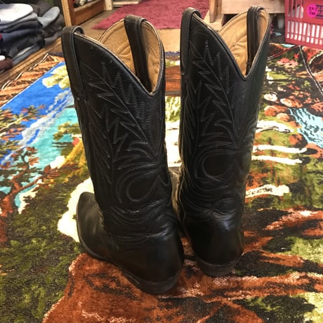 [USED] LOBLAN  ウエスタンブーツ BLACK
