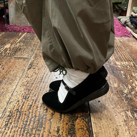 [USED]  ベロア カンフーシューズ