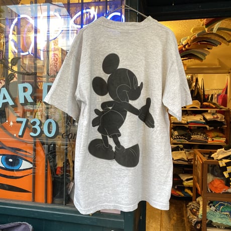 [USED] Mickey DOUBLE SIDE PRINT Tee🐭