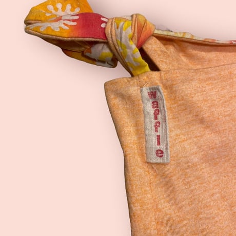 [USED] kids orange巻きスカート