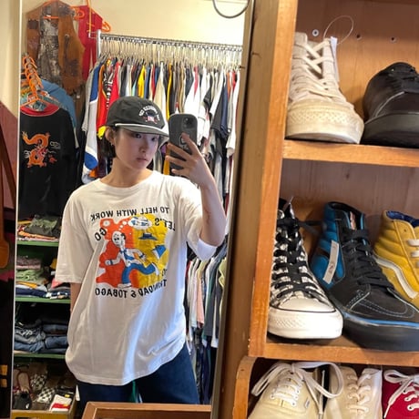 [USED]TO HELL WITH WORK! Tee