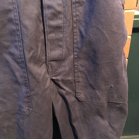 [USED]  vintage  EURO 紺色オーバーオール