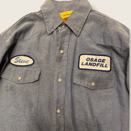 [USED] REDCAP カットオフ WORKシャツ
