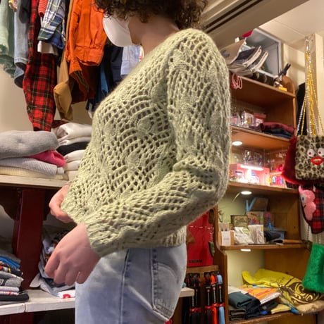 [USED] GOOD color♡かぎ編み KNIT