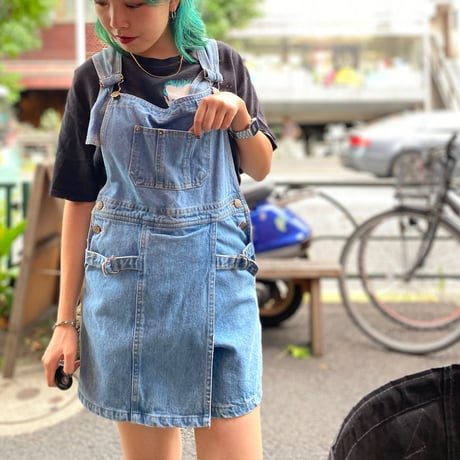 ［USED］ワンピーススカート風OVERALL