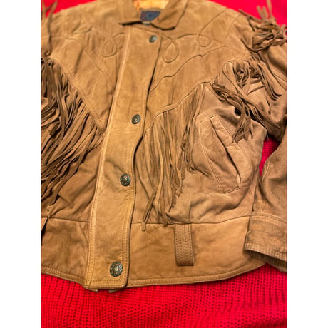 [USED] フリンジスエードレザーJKT