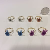 [BENICOTOY] HAND SIGN リング