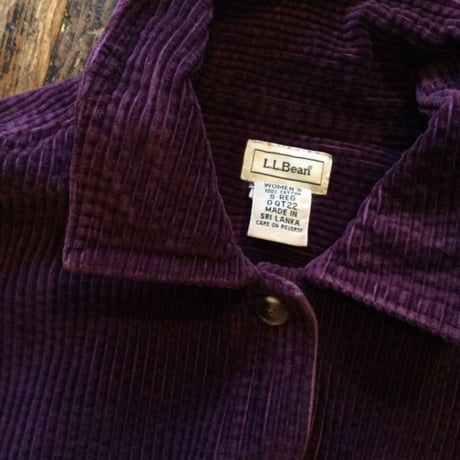 [USED] L.L.bean コーデュロイ シャツ