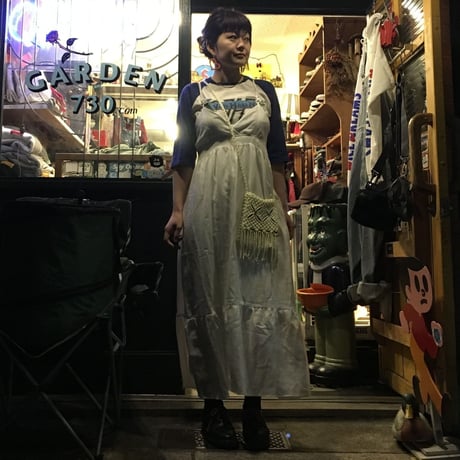 [USED]  WHITEコットンワンピース
