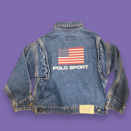 [USED] POLO SPORTS ラルフローレン Gジャン for KIDS