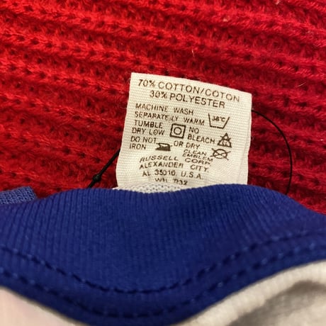 [USED] 80's RUSSELL  ラグラン Tee