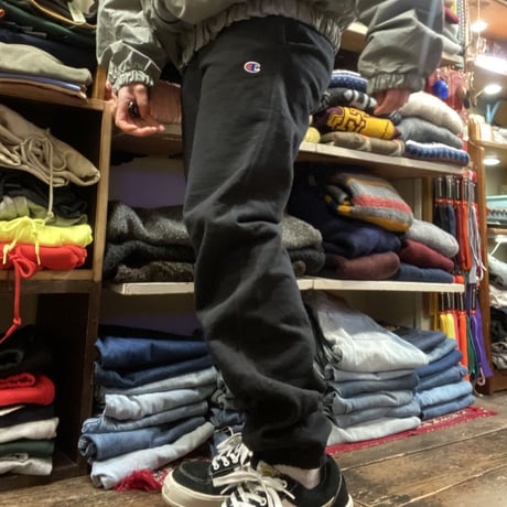 [USED] champion‼︎ SWEAT PANTS "BLACK"