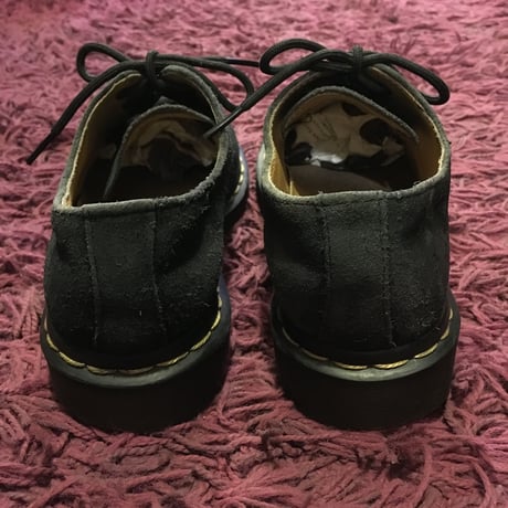 [USED] Dr.Martens BLACK  SUEDE /3HOLE