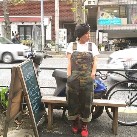 [USED] POINTER CAMO柄 オーバーオール