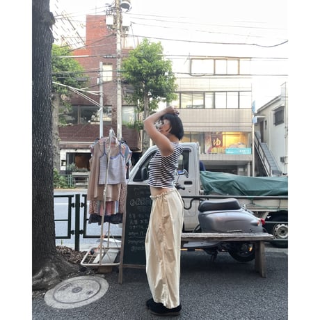 [USED] ボーダータンクトップ