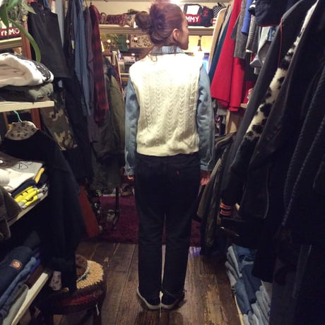 [USED]KNIT×DENIM ジャケット