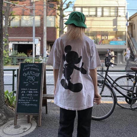 [USED] Mickey DOUBLE SIDE PRINT Tee🐭