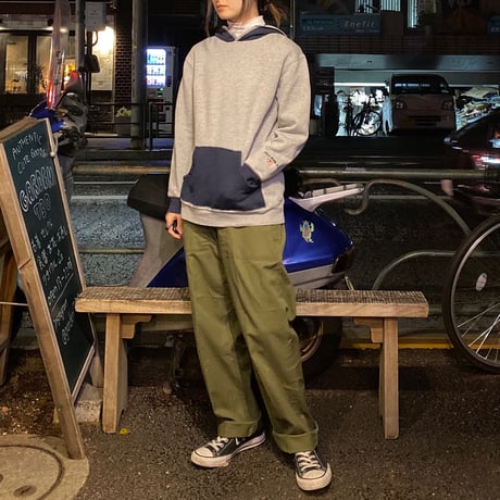 [USED] "POLO JEANS" bi-color parka