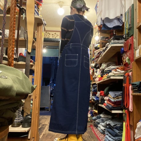 [USED]デニムサロペットスカート