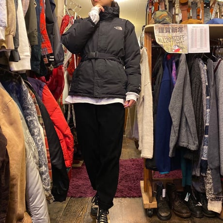 [USED] TNF ベルト付きダウン