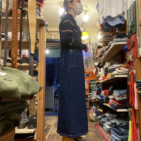 [USED]デニムサロペットスカート