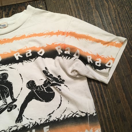 [USED]  味のあるスケボーTee