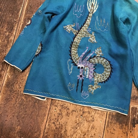 [USED] Vintageドラゴン刺繍 JKT