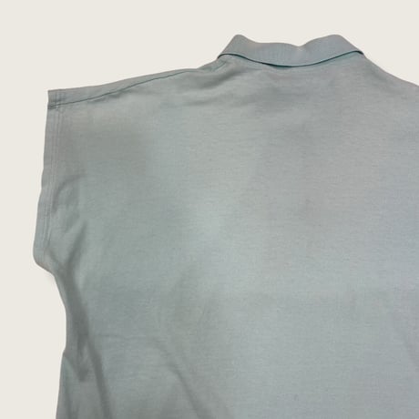 [USED] FRENCH SLEEVE MINT POLO♡