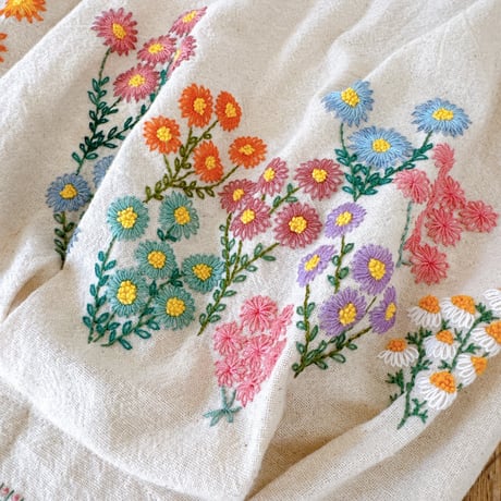 刺繍の会｜刺繍して育てていく一着｜8月29日（土）
