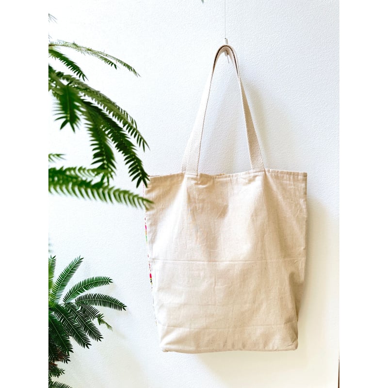インド｜ラジコティ刺繍｜トートバッグ | Bahar Shop