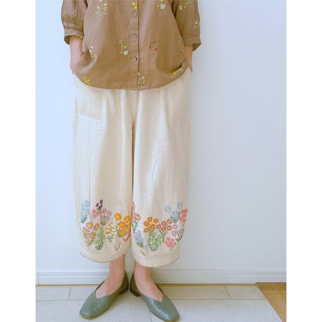 刺繍の会｜刺繍して育てていく一着｜8月29日（土）