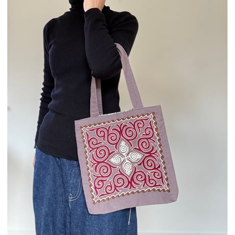 カザフ刺繍｜トートバッグ