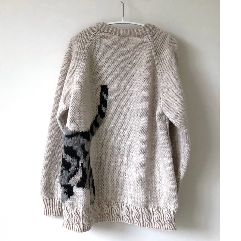 アメリカンショートヘアのプルオーバー」ヤーンキット | Bahar Shop