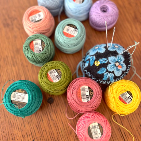 刺繍の会｜刺繍して育てていく一着｜8月29日（土）