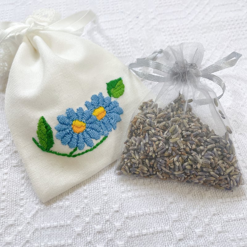 ハンガリー刺繍キット 小さな巾着 刺繍枠つき | Bahar Shop
