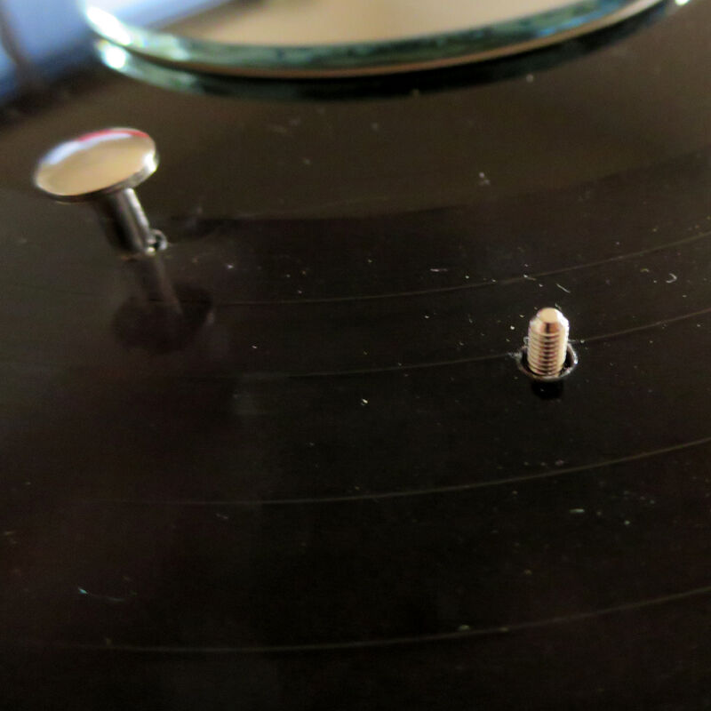 本物のレコードで出来たキーフック アクセサリーラック キーホルダー