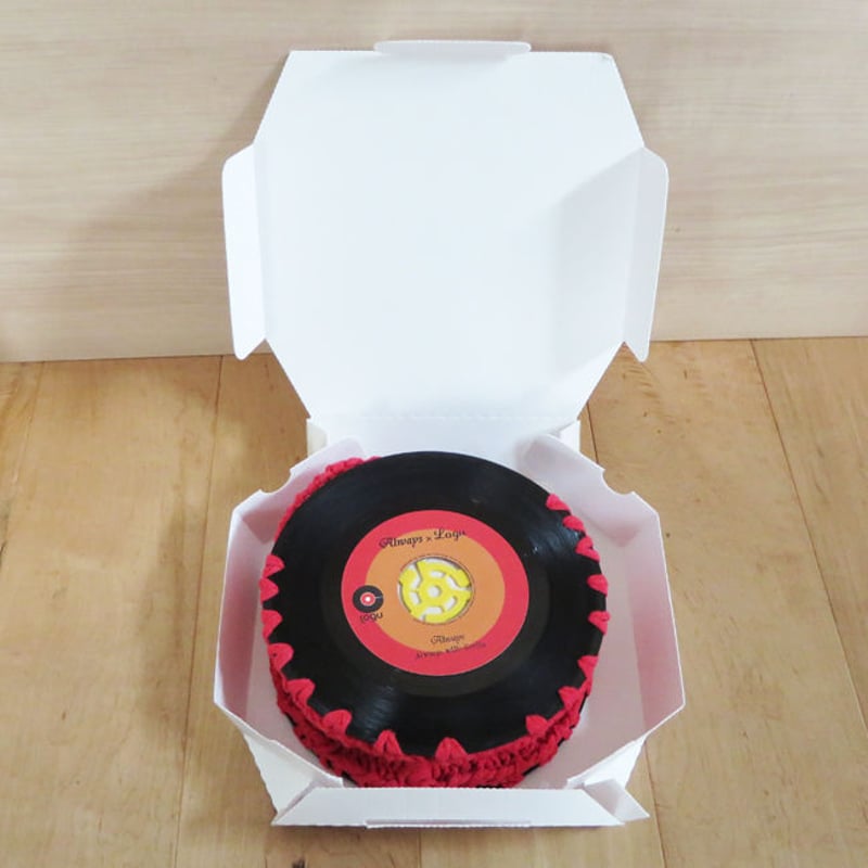 レコードバッグ 本物のレコードで出来たバッグ「bagu 」コットン