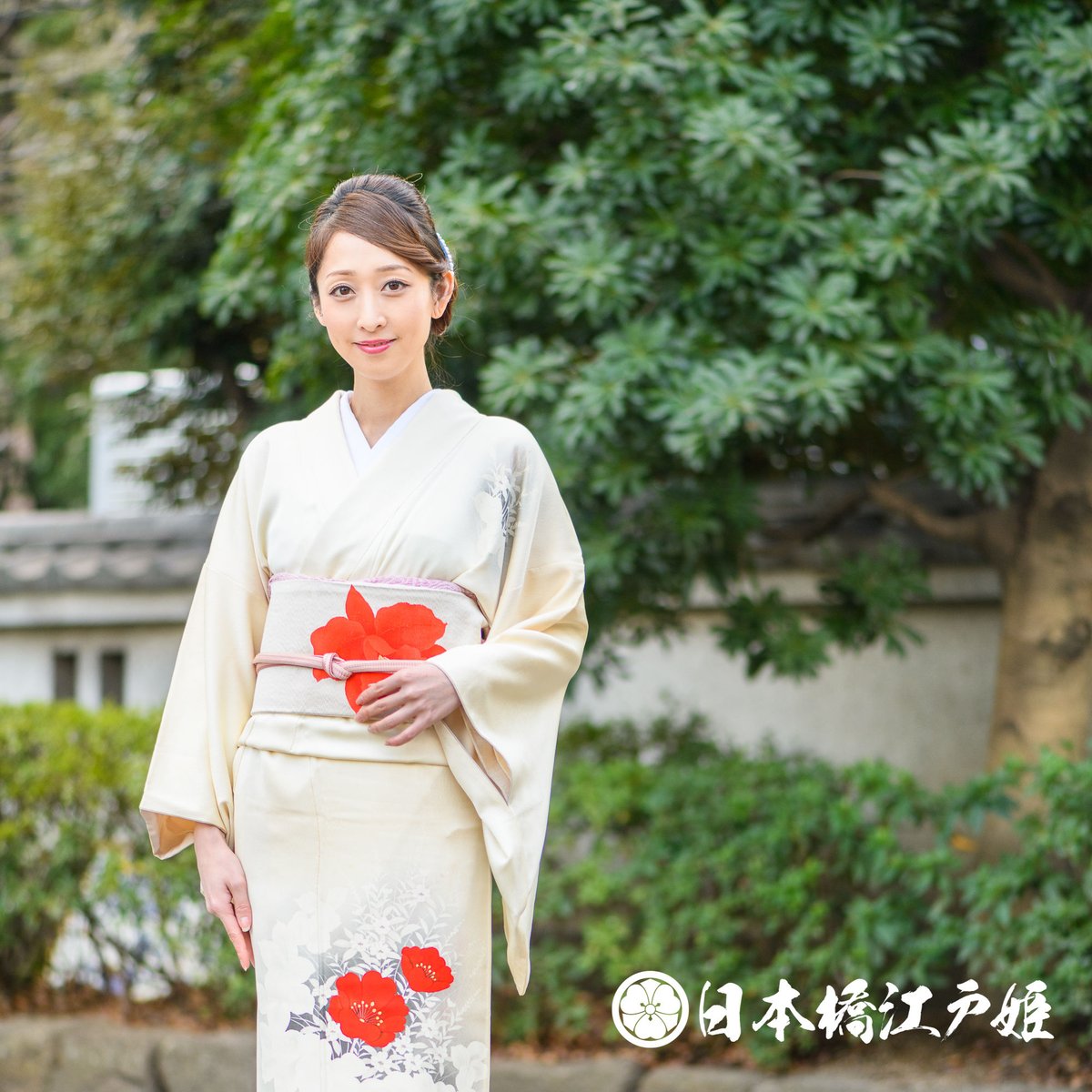 お得❣️正絹 ペパーミント色付け下げ、髪飾り2点付き❗️ うまから