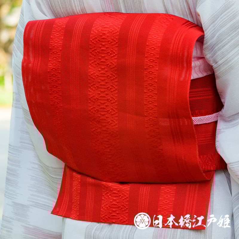 オファーを受けお値下げ みやすかっ あざみ柄 名古屋帯 あざみ アザミ  