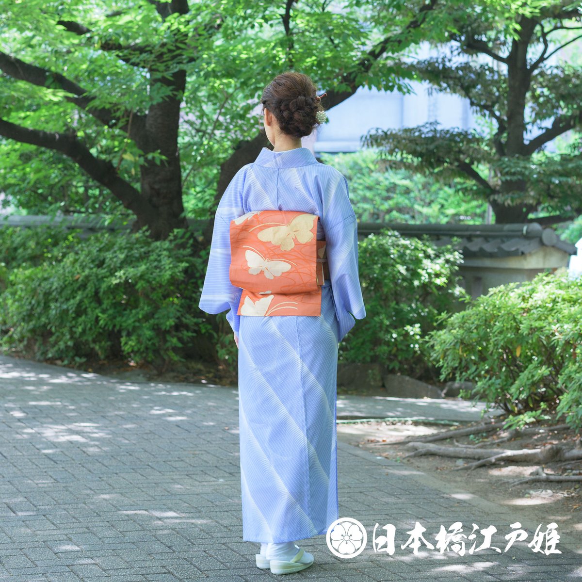絽ちりめん 縮緬 絽 小紋柄 絞り サイズS 適応身長145〜152センチ 着物
